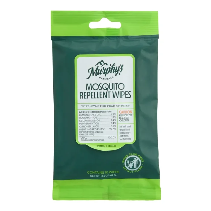 Murphy‘s Mosquito Repellant Wipes 10 Count
