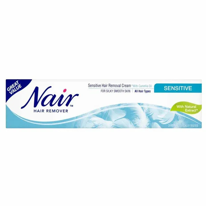 Nair Hair Remover Sensitive Hair Removal Cream – Case of 12