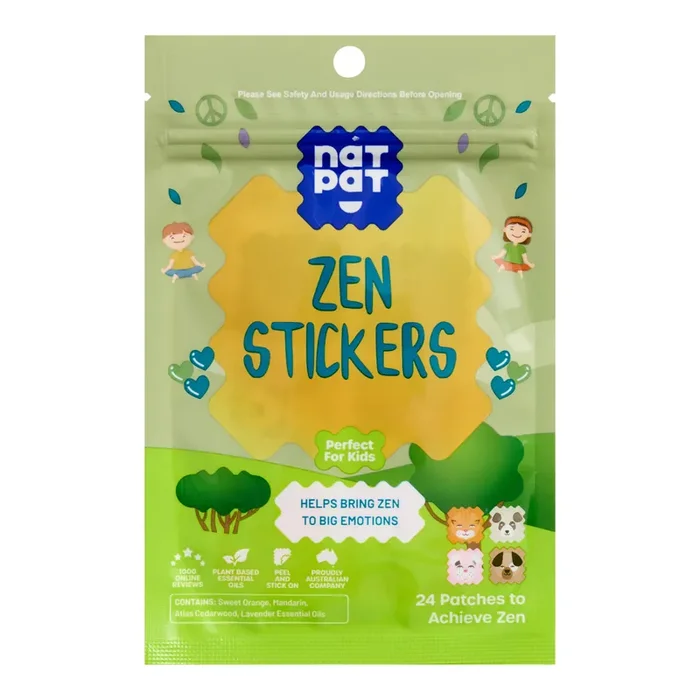 NatPat Kids Wellness Sticker Patches 24 Count