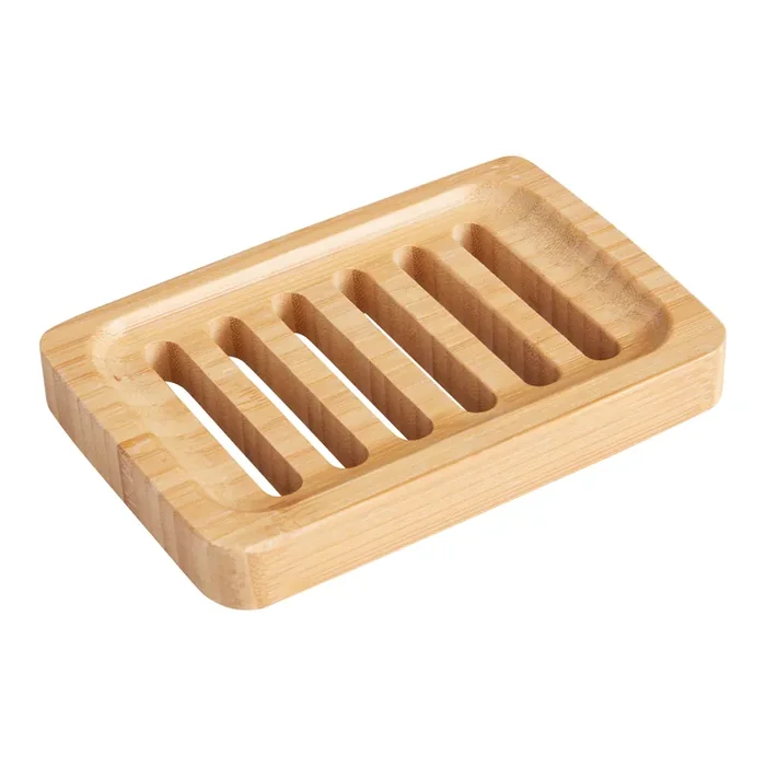 Natural Cedar Wood Slotted Soap Dish