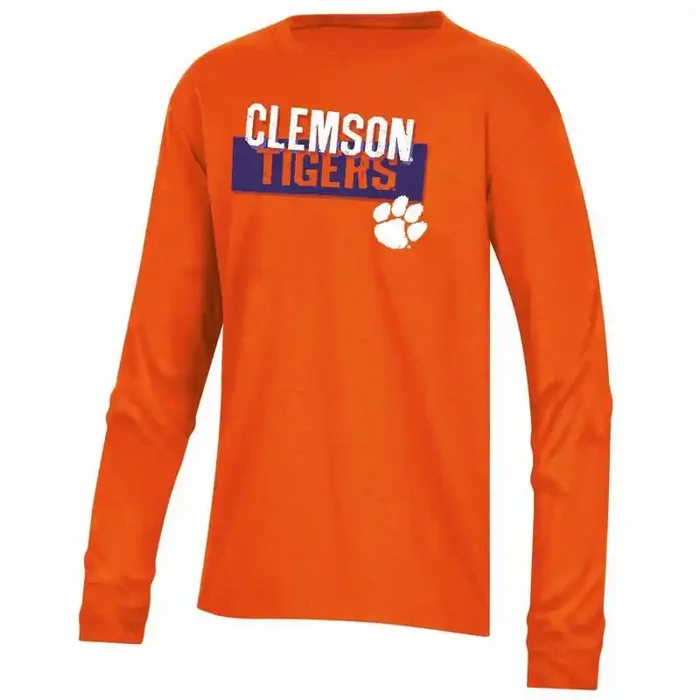NCAA Clemson Tigers Boys‘ Long Sleeve T-Shirt – M Lightweight Jersey Pullover