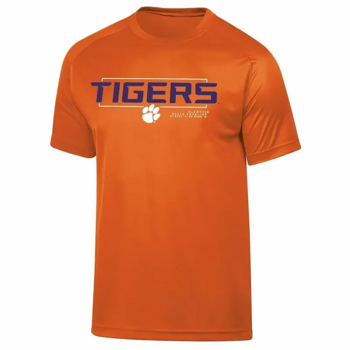 NCAA Clemson Tigers Men‘s Poly T-Shirt – S
