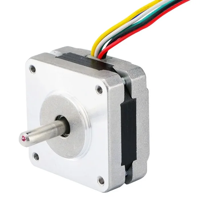 Nema 16 Unipolar 1.8deg 8Ncm (11.33oz.in) 0.5A 39x39x20mm 6 Wires