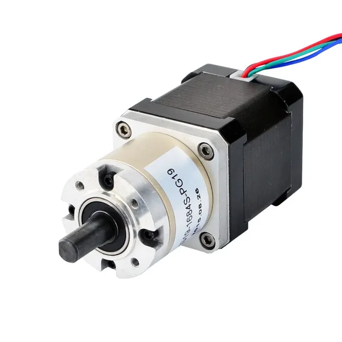 Nema 17 Stepper Motor Bipolar L=48mm w/ Gear Ratio 19 1 Planetary Gearbox