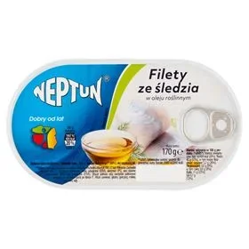 NEPTUN-HERINGSFILETS IN ÖL 170 G