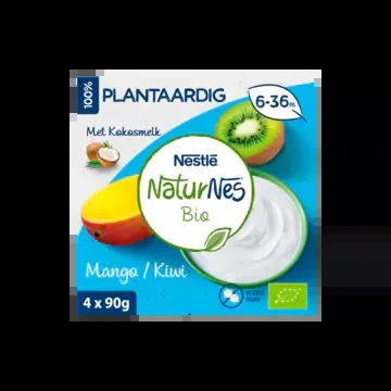 Nestle Naturnes organic mango kiwi baby dessert (from 6 months)