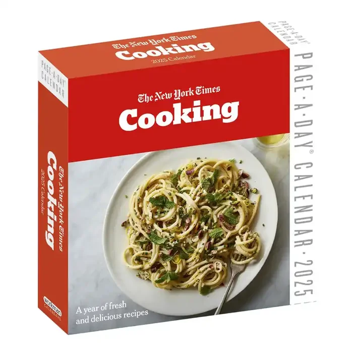 New York Times Cooking 2025 Daily Desktop Calendar