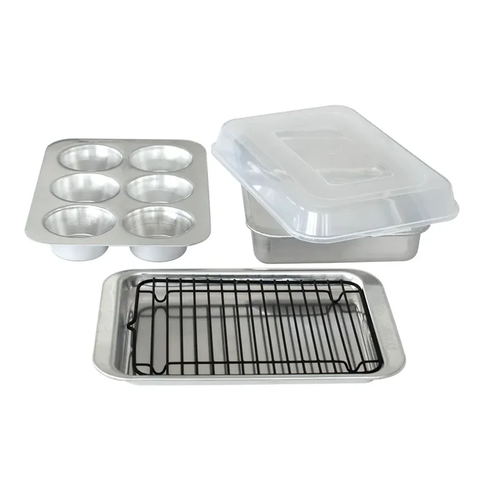 Nordic Ware Naturals Compact Ovenware 5 Piece Bakeware Set