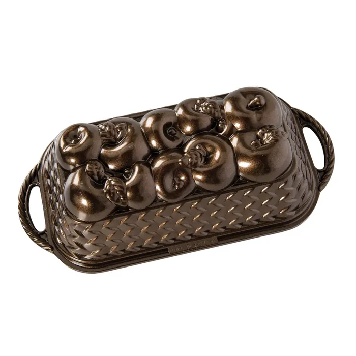 Nordic Ware Nonstick Aluminum Apple Basket Loaf Pan