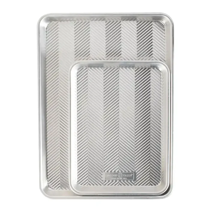 Nordic Ware Prism Quarter and Half Sheet Pans 2 Piece Set