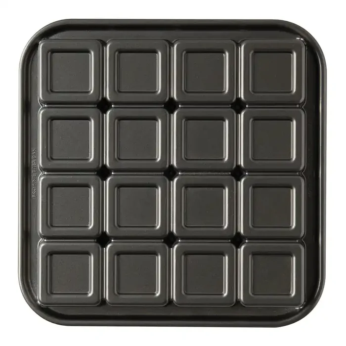 Nordic Ware ProCast Nonstick Aluminum 16c Brownie Bites Pan