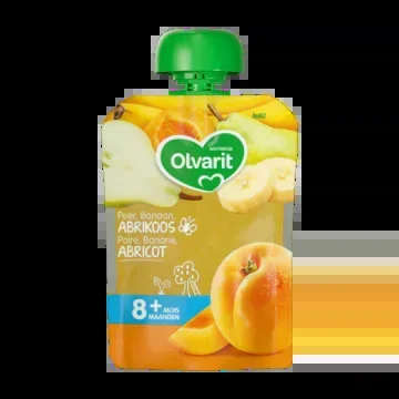 Olvarit Apricot, pear and banana (from 8 months)