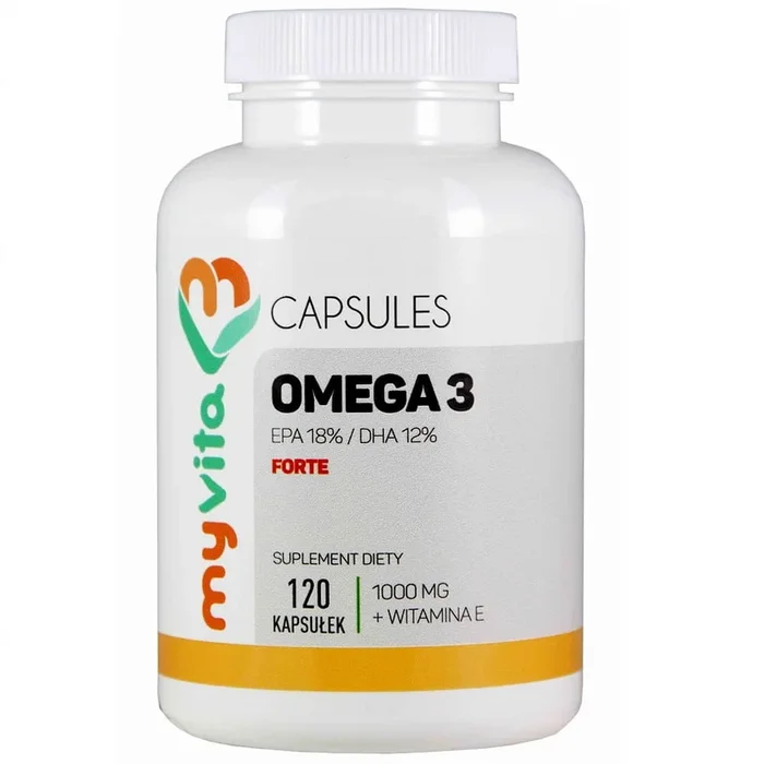 Omega – 3 FORTE EPA 18% / DHA 12% 1000mg 120 MYVITA Kapseln