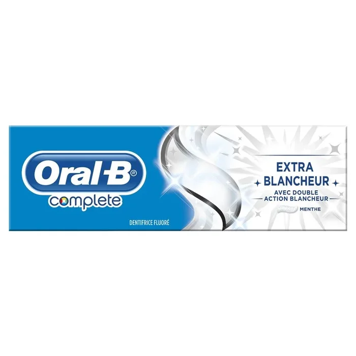 Oral-B Complete extra white mint toothpaste