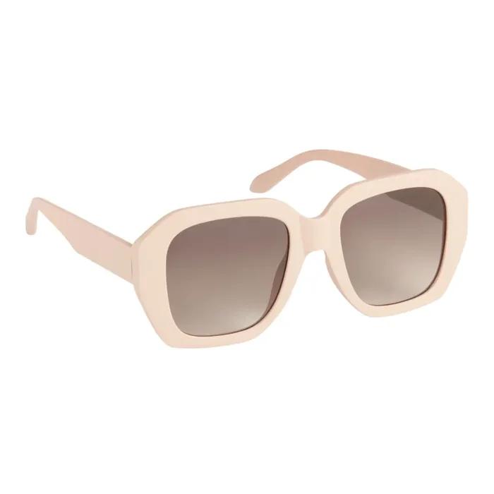 Oversized Square Matte Pink Recycled Sunglasses