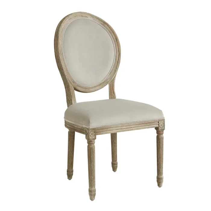 Paige Round Back Upholstered Dining Chair Set of 2