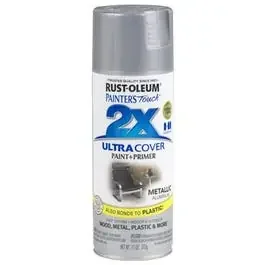 Painter‘s Touch 2X Spray Paint, Aluminum, 12-oz.