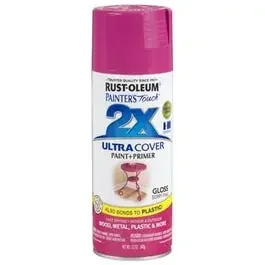 Painter‘s Touch 2X Spray Paint,Gloss Berry Pink, 12-oz.