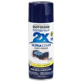 Painter‘s Touch 2X Spray Paint, Gloss Navy Blue, 12-oz.
