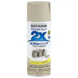 Painter‘s Touch 2X Spray Paint, Satin Fossill, 12-oz.