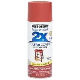 Painter‘s Touch 2X Spray Paint, Satin Paprika, 12-oz.