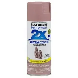 Painter‘s Touch 2X Spray Paint, Satin Vintage Blush, 12-oz.