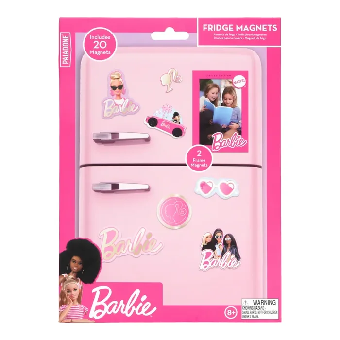 Paladone Barbie Fridge Magnets Set