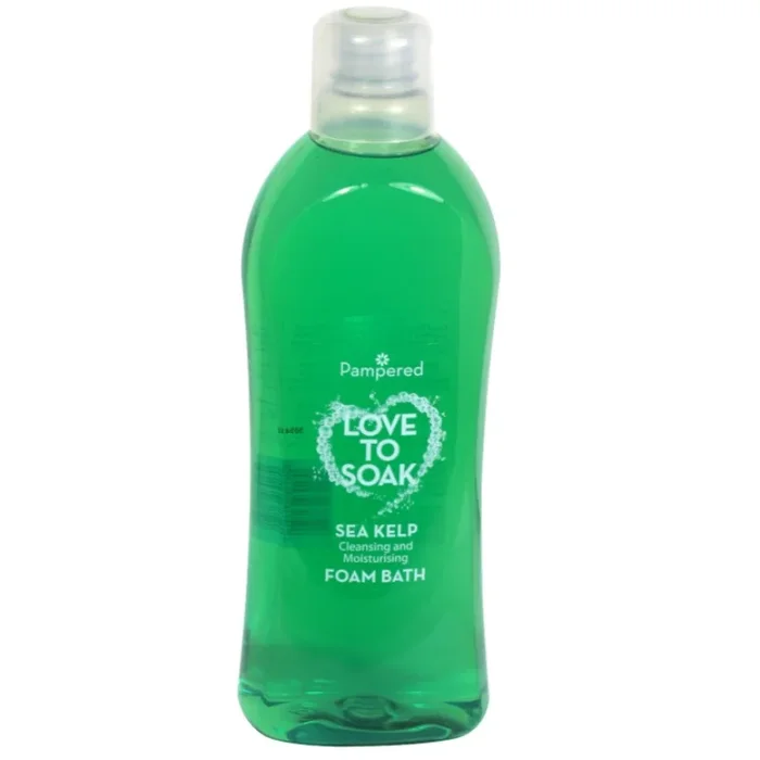 Pampered Crème Bath Sea Kelp 1L – Case of 9
