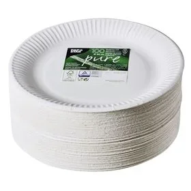 PAPSTAR PAPIERTELLER 23 CM 100 STÜCK