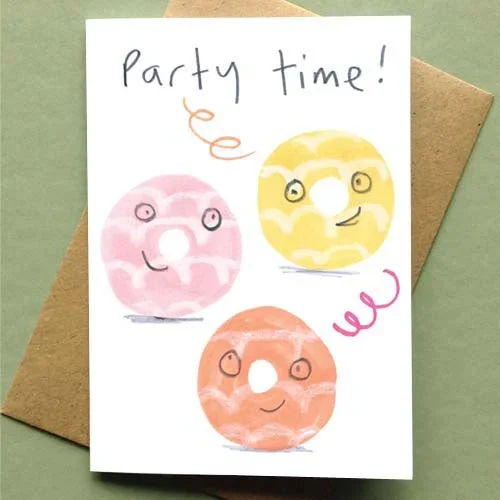 Party Time Party Rings Card