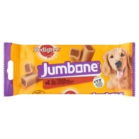 PEDIGREE JUMBONE MEDIUM LECKEREIEN FÜR HUNDE 180G 12 STÜCK