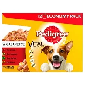 PEDIGREE VITAL PROTECTION IN JELLY VOLLSTÄNDIGE NAHRUNG 1,2 KG 4 STÜCK