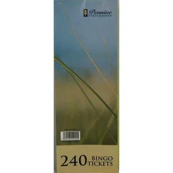 Pennine Bingo Tickets Book 240 Pack