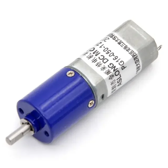 Permanent Magnet Brush Planetary Gear Motor PG16-050 Micro 16mm Gear Motor 12V 355rpm 1 22.5 Ratio