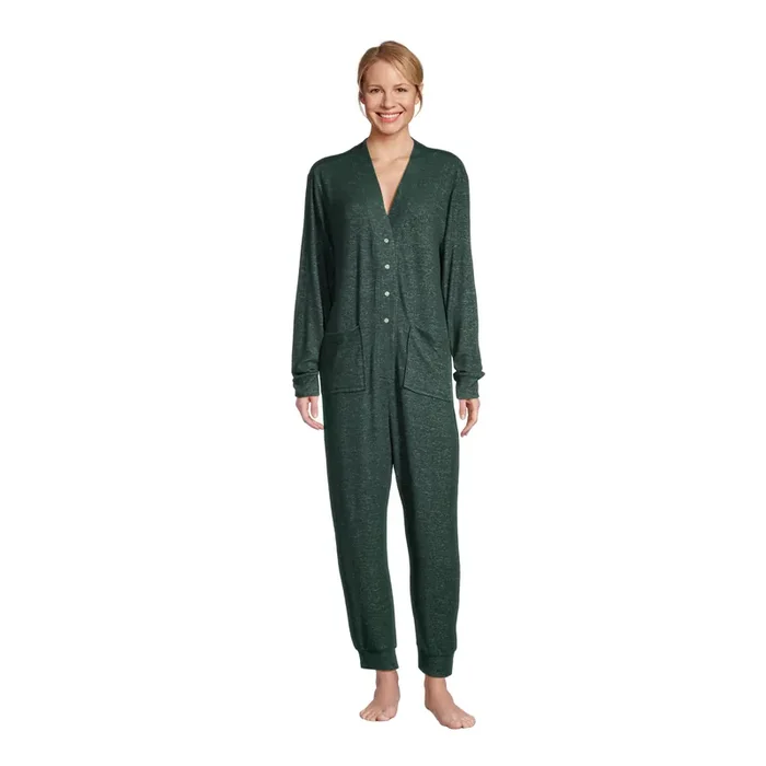 Pine Green Onesie Pajamas