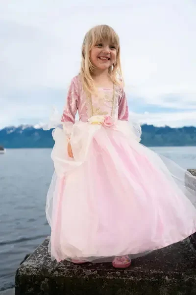 PINK ROSE PRINCESS DRESS