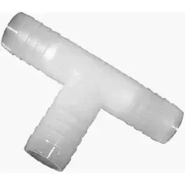 Pipe Fitting, Nylon Hose Barb Tee, 3/8-In. ID