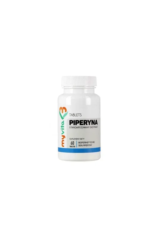 Piperinextrakt 10 mg Bioperin 60 Tabletten – MYVITA