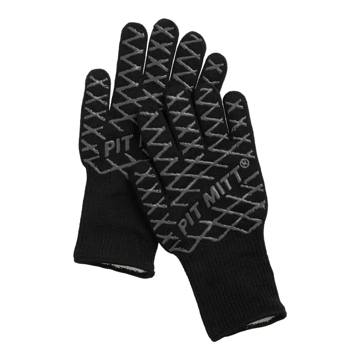 Pit Mitt Aramid Fiber Heat Resistant BBQ Grill Glove 2 Pack