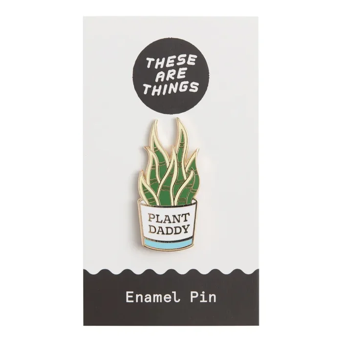 Plant Daddy Enamel Pin