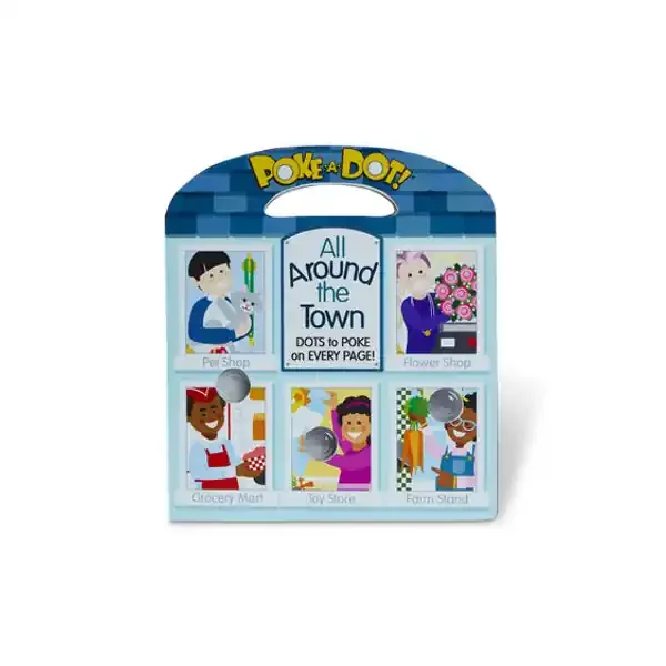 POKE-A-DOT BOOK ALL THE TOWN