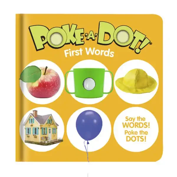 POKE-A-DOT BOOK FIRST WORDS
