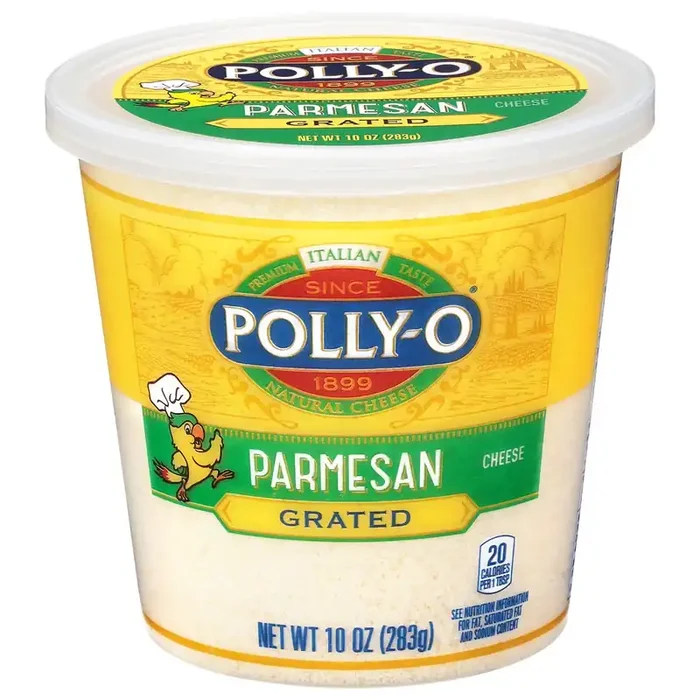 Polly-O Grated Parmesan Cheese 10 oz