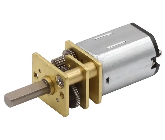 Premium 12mm DC N20 Gear Motor (6V 100 1 Ratio, 150 RPM)