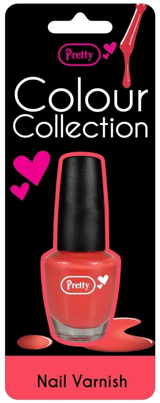 Pretty Colour Collection Nail Varnish – Fuchsia Rose