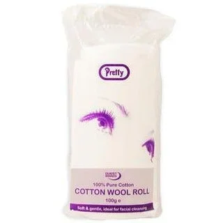 Pretty Cotton Wool Roll 100g