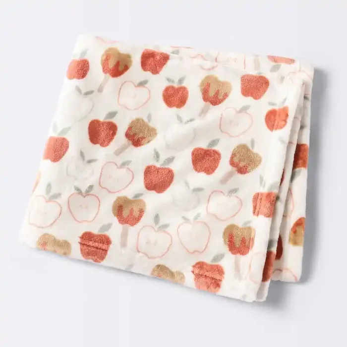 Printed Apple Halloween Baby Blanket – Cloud Island™