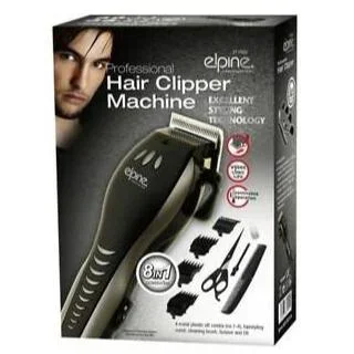 Professional Hair Clipper Machine 8 in 1 Accessories
