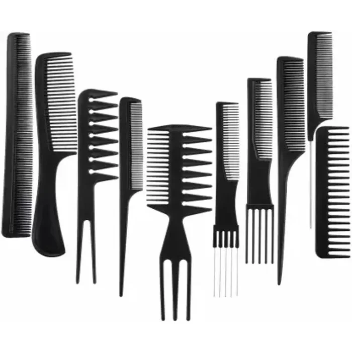 Professional Hair Combs 10 Pack
