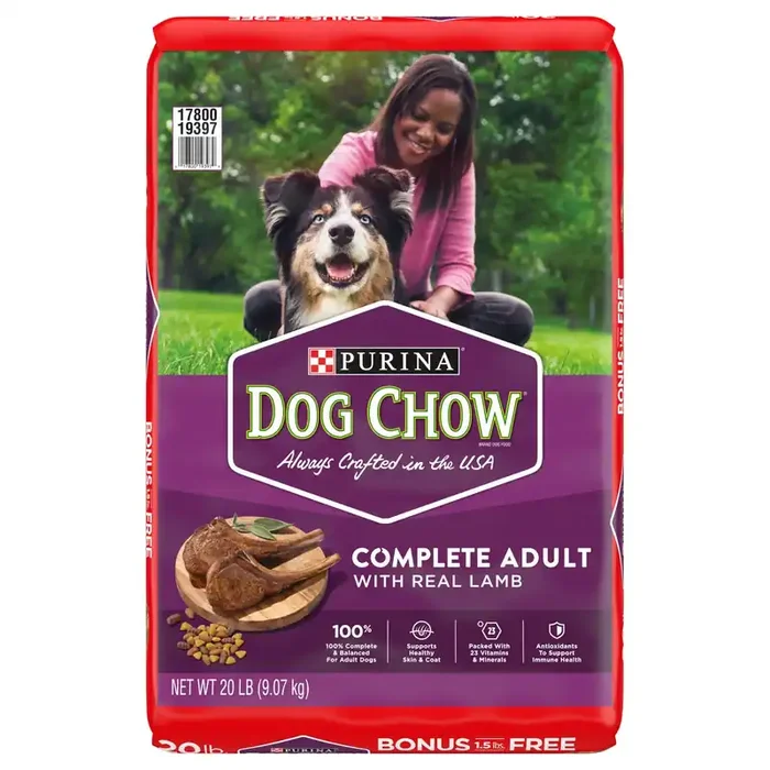 Purina Dog Chow Complete Lamb Bonus Bag